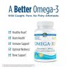 Nordic Naturals Omega-3D Softgels, EPA & DHA, Lemon, 60 Ct