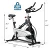 Indoor Gym 30 lbs Magnetic-Resistance Flywheel Fixed Training Bicycle