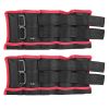 Ankle Weights Set 2.2/4.4LBS Pair Wrist Arm Ankle Weight with Iron Sandbags Fillings