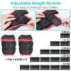 Ankle Weights Set 2.2/4.4LBS Pair Wrist Arm Ankle Weight with Iron Sandbags Fillings